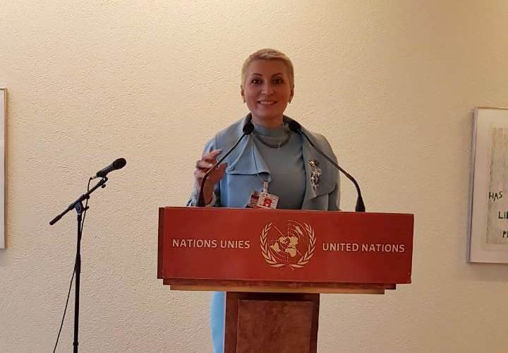 Пименова Анна в ООН 2018